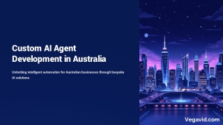Custom AI Agent Development in Australia | Intelligent Business Automation