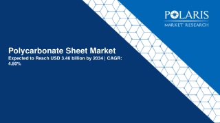 Polycarbonate Sheet Market
