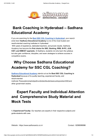 sadhana Education Academy Pdf submission
