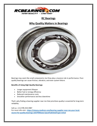 Premium Ball Bearing Suppliers  Expert Support & Fast Delivery