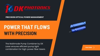 Power That Flows with Precision