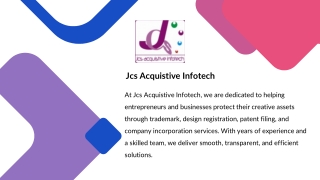 Join Hands with Jcs Acquistive Infotech – Compliance Made Easy