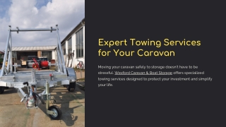 Why Choosing Expert Towing Services Makes All the Difference for Your Caravan
