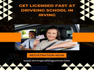 Get Licensed Fast at Driveing School in Irving