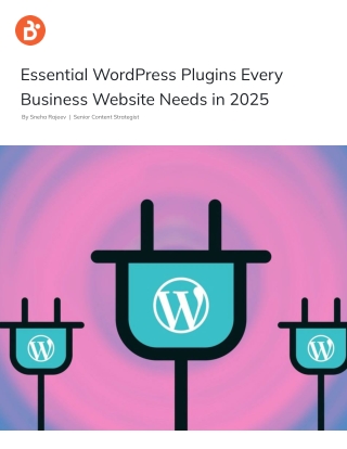 Essential WordPress Plugins Every Business Website Needs in 2025