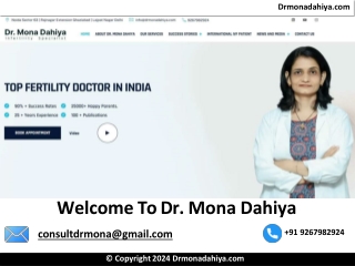 Best IUI Centre in Noida – Dr. Mona Dahiya