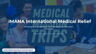 IMANA Medical Relief – Trusted International Medical Aid Organizations