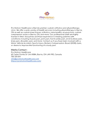 Pro Motion Healthcare