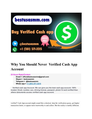 Buy Verified Cash App Accounts - BTC Enable Verified 2024