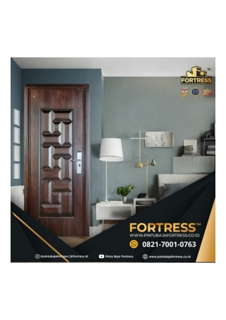 MEGAH..!! WA 0821 7001 0763 (FORTRESS) Pintu Baja 2 Pintu Di Manokwari