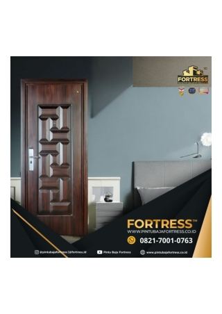 BERKELAS..!! WA 0821 7001 0763 (FORTRESS) Pintu Baja Rumah Di Pegunungan Arfak