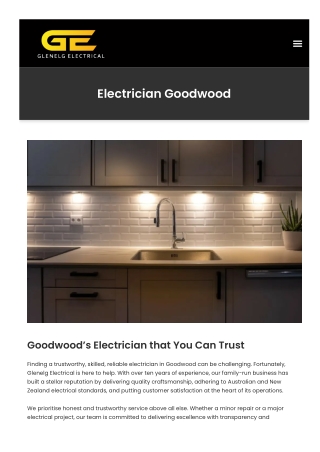 Electrician Goodwood