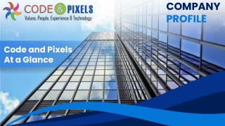 Code and Pixels Company Profile at a Glance