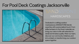 For Pool Deck Coatings Jacksonville