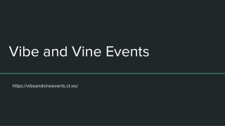 vibe and vine event