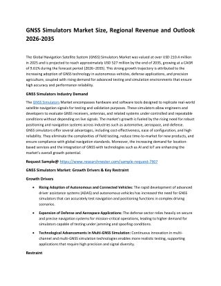 GNSS Simulators Market