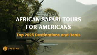 African Safari Tours for Americans: Top 2025 Destinations and Deals