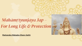 Mahāmṛtyunjaya Jap – A Sacred Path to Health, Longevity & Divine Protection