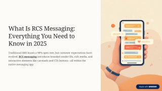 What Is RCS Messaging: Everything You Need to Know in 2025.