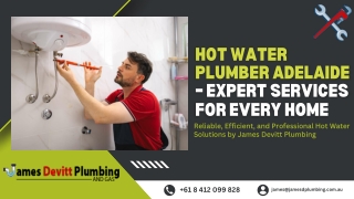 Hot Water Plumber Adelaide