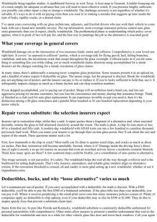 Insurance and Windshield Replacement: Navigating Your Coverage