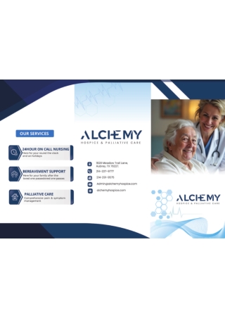 What is Palliative Care for Old Age Patients and What Treatments Are Included?