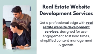 Real Estate Website Development Services