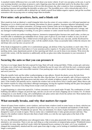 Car Window Repair After a Break-In: Next Steps