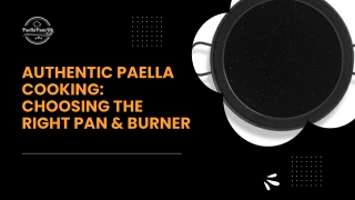 Premium Paella Pan & Burner Sets for Catering