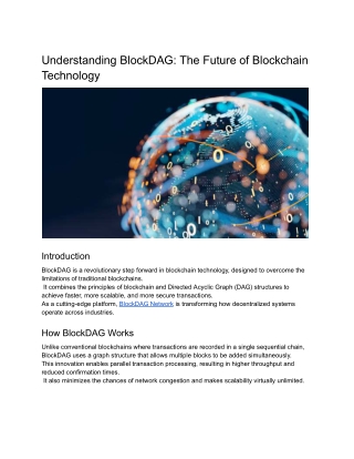 BlockDAG Crypto Mining Rigs