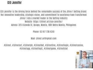 CEO Jennifer