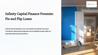Smart Financing Solutions with Fix and Flip Loans