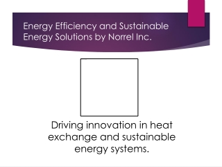Energy Recovery Systems & Combined Heat and Power Solutions for Maximum Power Ef