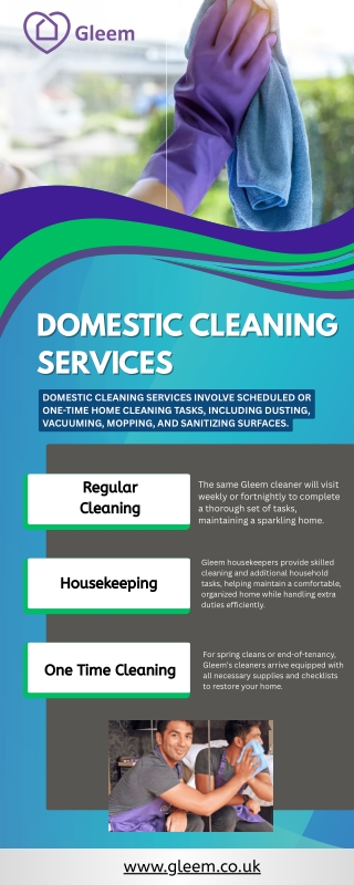 Domestic Cleaning Services | Gleem Cleaning