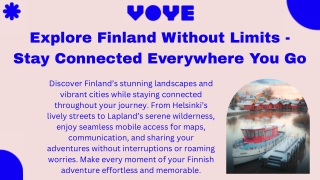 Finland Moments That Stay Connected