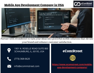 Mobile App Development Company in USA