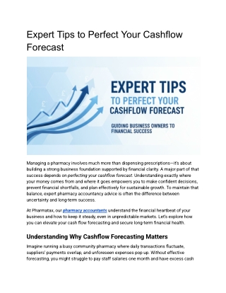 Expert Tips to Perfect Your Cashflow Forecast