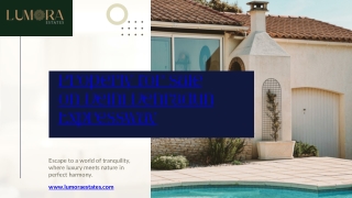 Property for sale on Delhi Dehradun Expressway - Lumora Estates PPT 23 OCT 2025