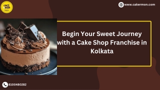 Cake Shop Franchise in Kolkata PPT
