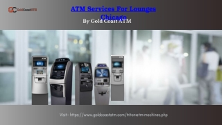 ATM Services For Lounges Chicago