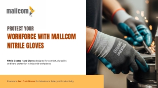 Anti-Cut Nitrile Gloves for Ultimate Hand Protection