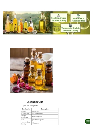 Natural Essential Oil Nepal & Best Oil Suppliers