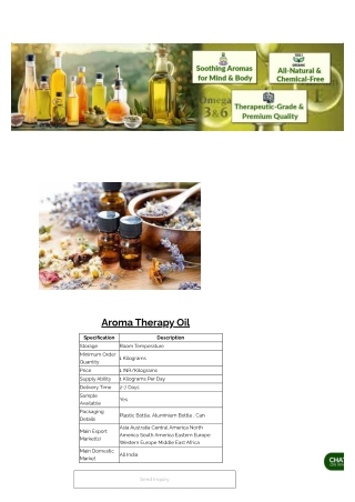 Aroma Therapy Oil Nepal & Indian Attars India
