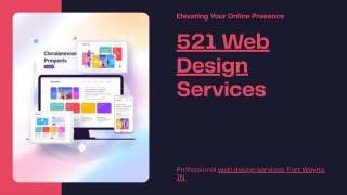 Presentation - 521 Web Design Services