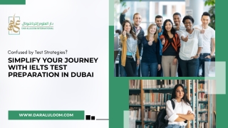 Confused by Test Strategies Simplify Your Journey with IELTS Test Preparation in Dubai