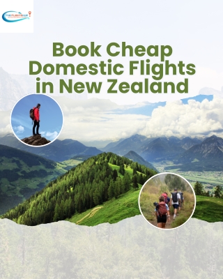 Book Cheap Domestic Flights in New Zealand