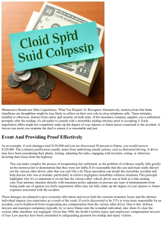 Minnesota's Brand-new Motorbike Legislations: What You Need To Recognize