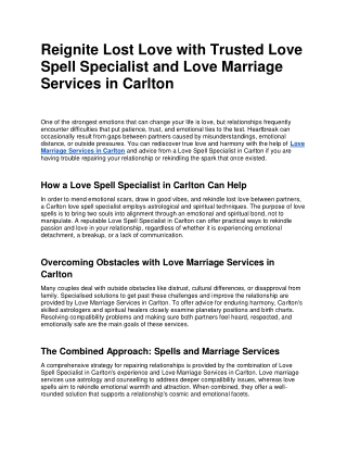 Step-by-Step Methods to Get Love Back in Brunswick