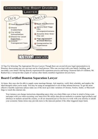 What You Should Recognize Before Going After Filing Separation In Texas Divorce