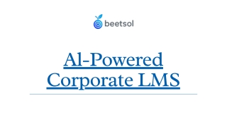 Al-Powered Corporate LMS